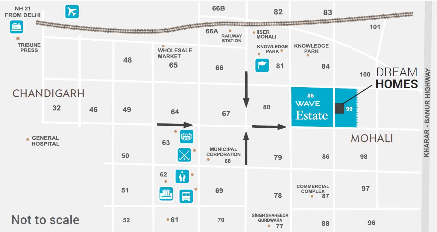  Dream Homes Location Map